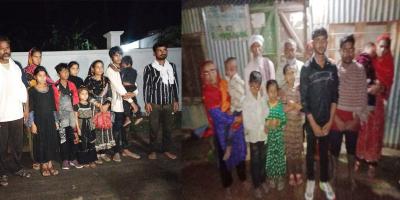 ফেনী সীমান্তে নারী ও শিশুসহ ৩৯ জনকে পুশইন